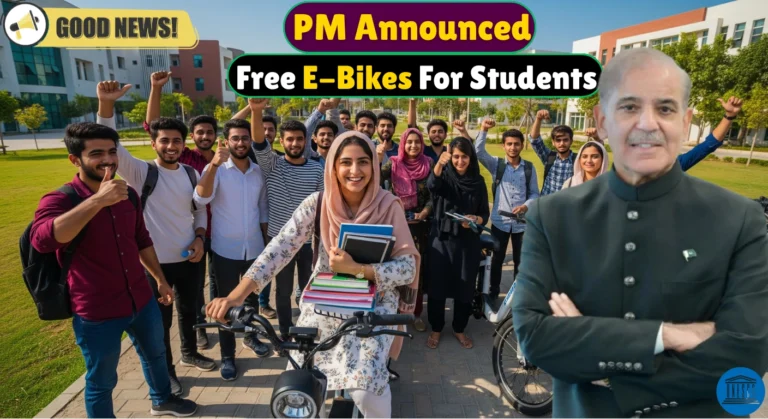 PM Shehbaz Sharif Launches Free Electric Bikes for Students