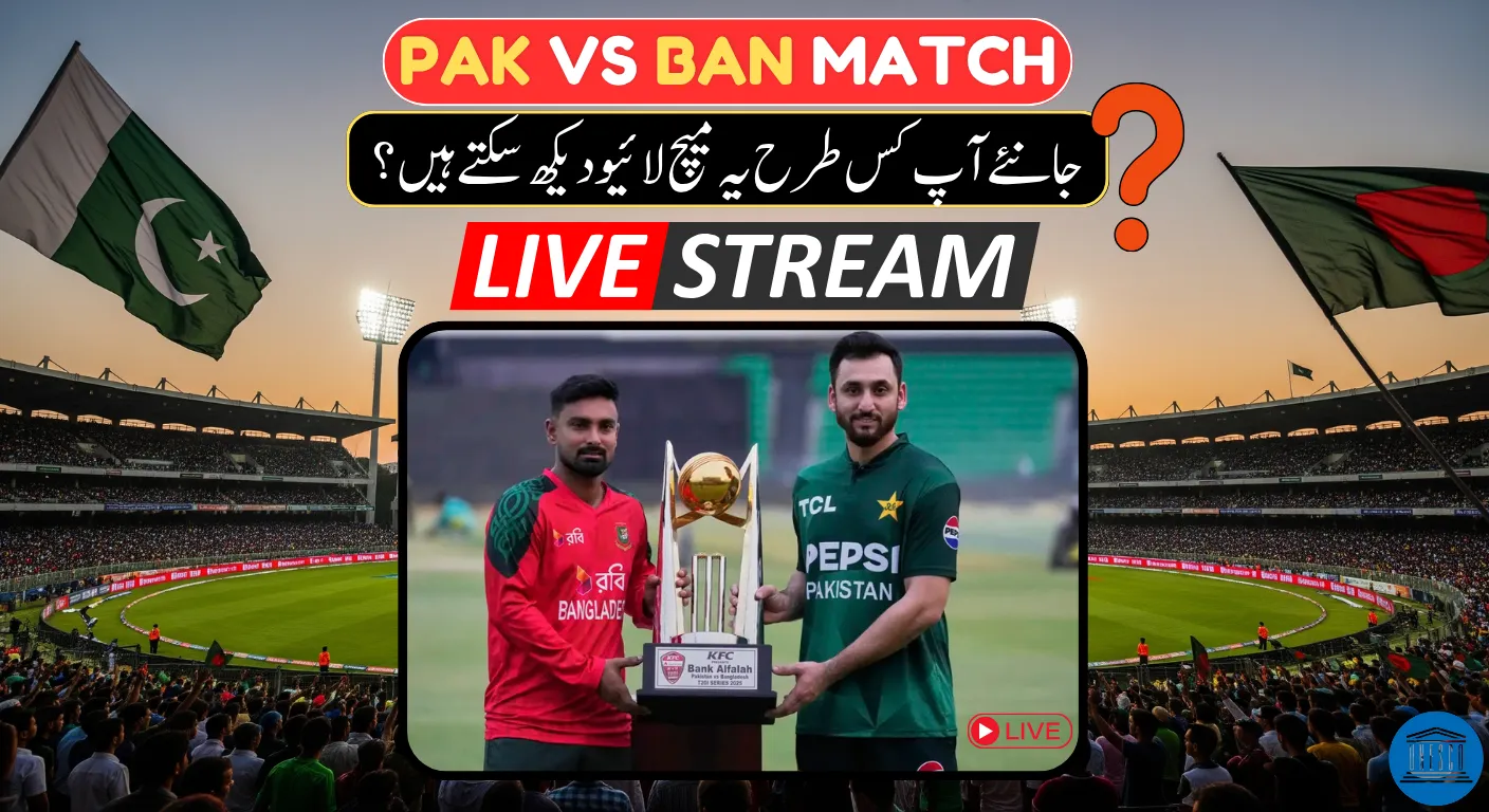 Pakistan vs Bangladesh 1st T20I 2025 – Full Match Preview, Broadcast & Streaming Details