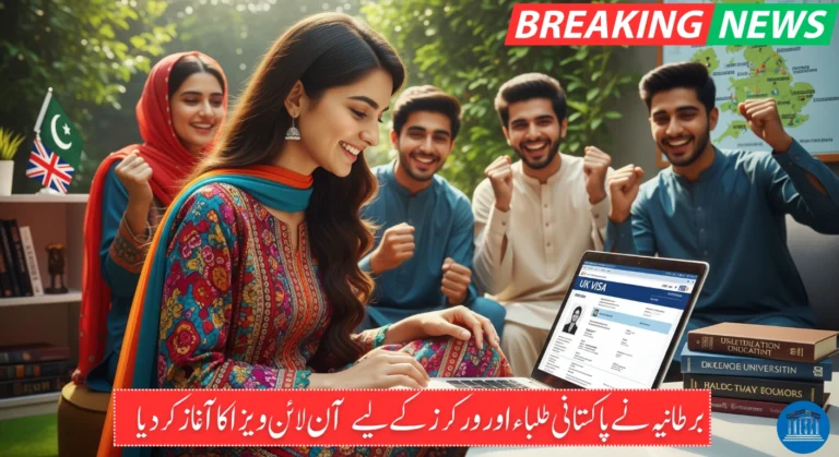 UK Starts Online Visas for Pakistani Students and Workers